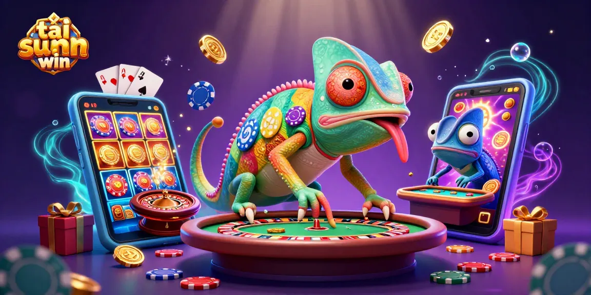 Engage in vibrant gameplay with tải sun win amidst a dynamic casino scene.