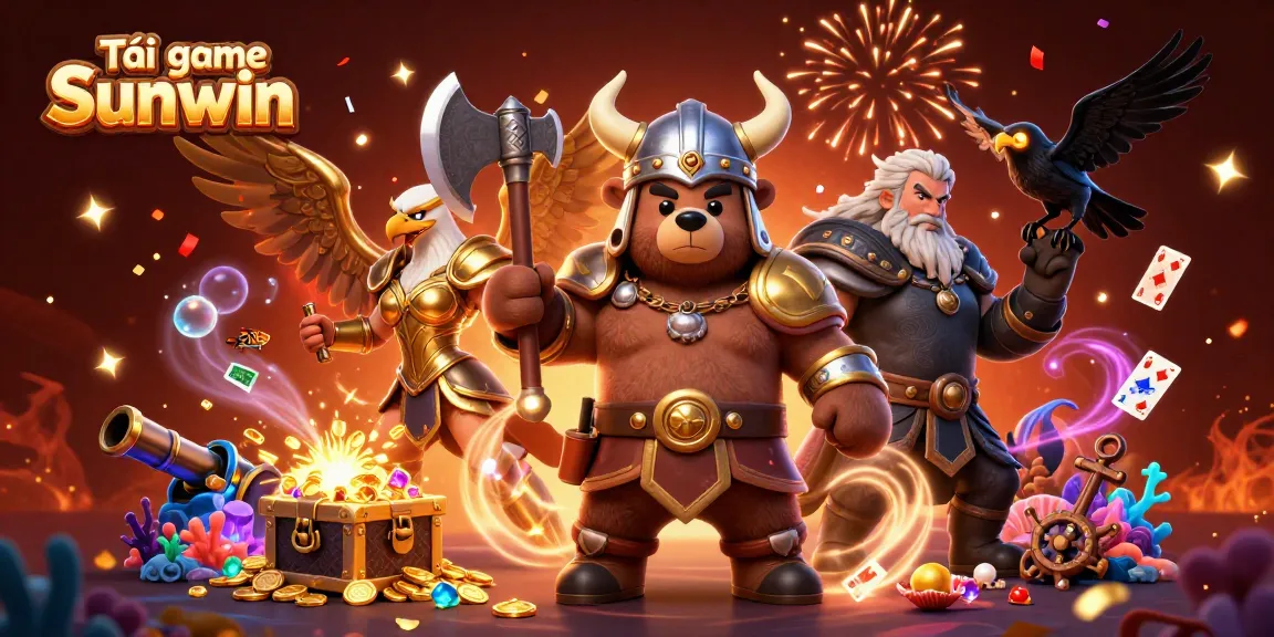Win big with Tải game Sunwin's exciting 3D casino adventure featuring vibrant characters and dynamic gameplay.