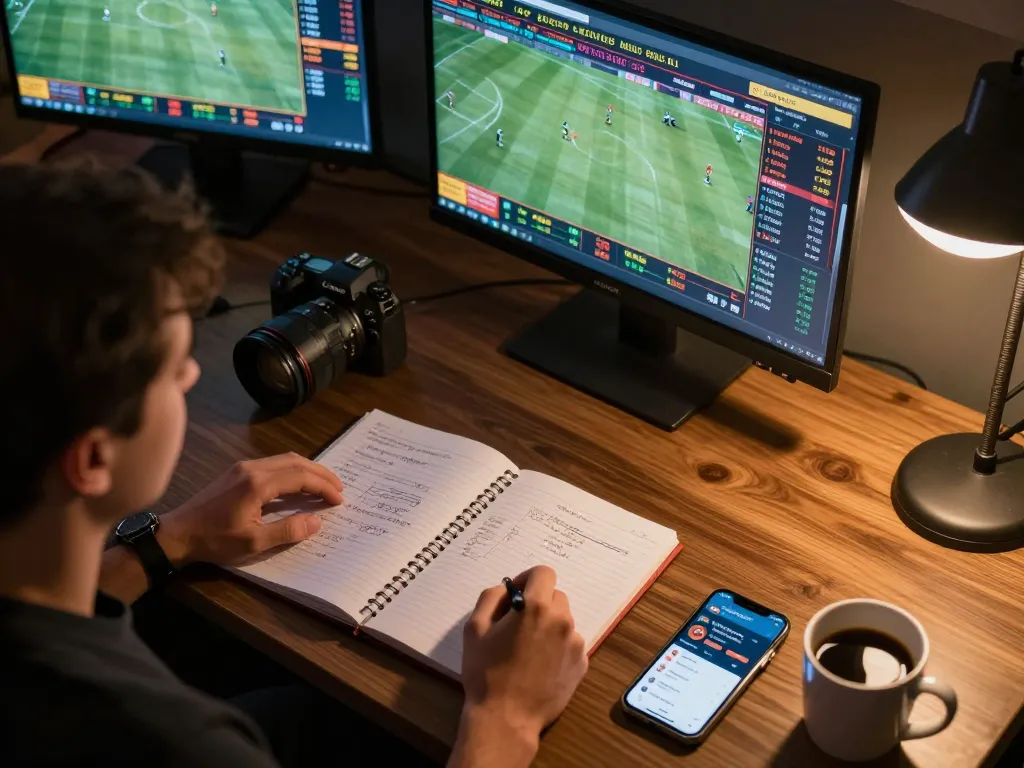 Enjoying a dynamic online sports betting experience with cm88seo, viewing live odds on screens.