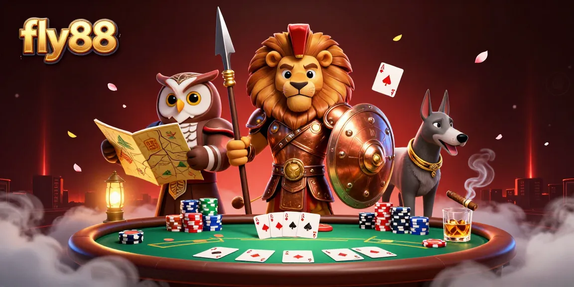 Fly88 invites players to dominate the poker table with unmatched strategies and vibrant gaming elements.