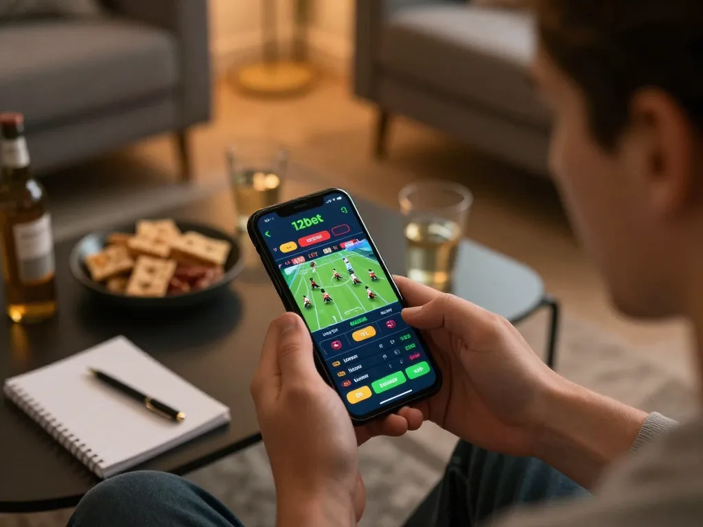 Trải nghiệm cá cược di động hấp dẫn trên ứng dụng 12bet với các tùy chọn thể thao trực tiếp rõ ràng.