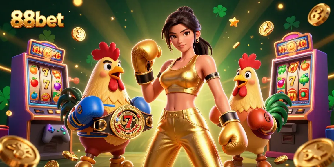 Engage with 88bet through vibrant slot machines and dynamic gaming characters.