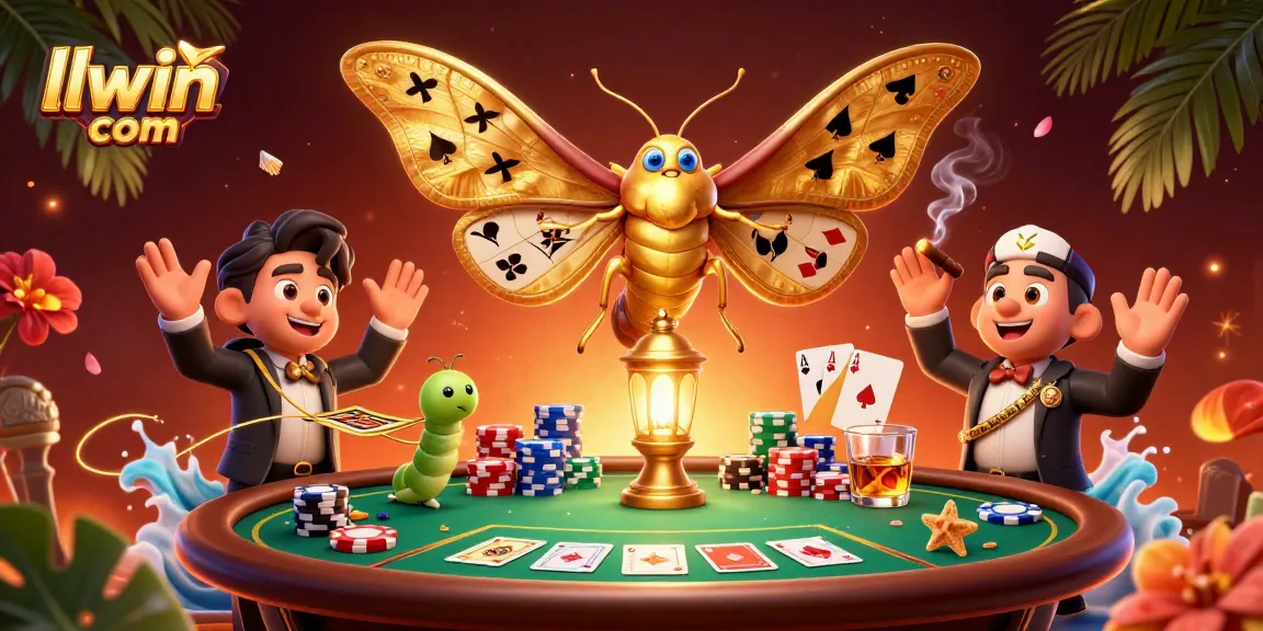 Experience thrilling gameplay at llwin com with vibrant casino scenes and exciting poker elements.