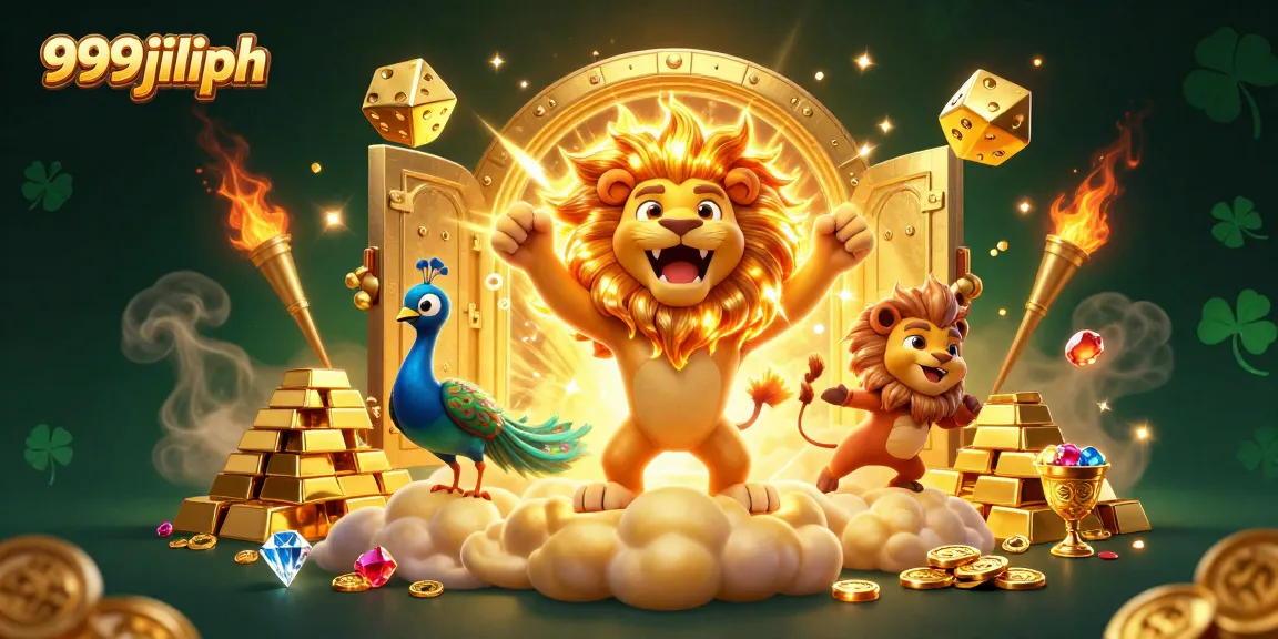 Experience vibrant gameplay with 999jiliph as golden treasures and fun games collide in a dynamic scene.