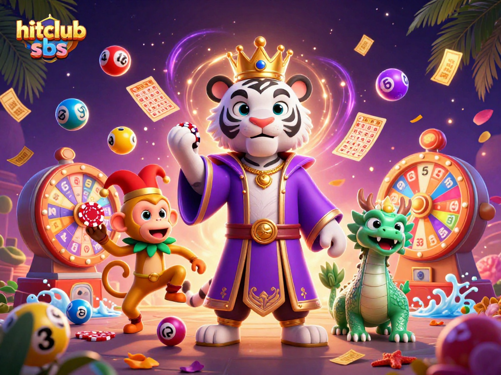 Engage with hitclub sbs through thrilling 3D casino characters and vibrant gaming elements.